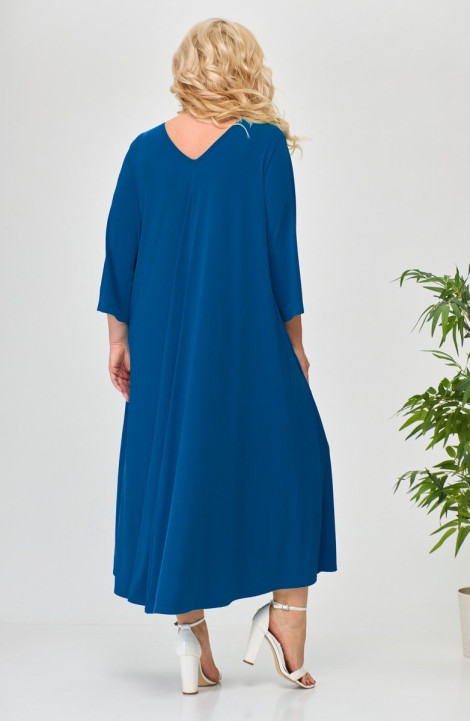Трикотажное платье Anastasia 1008 синий