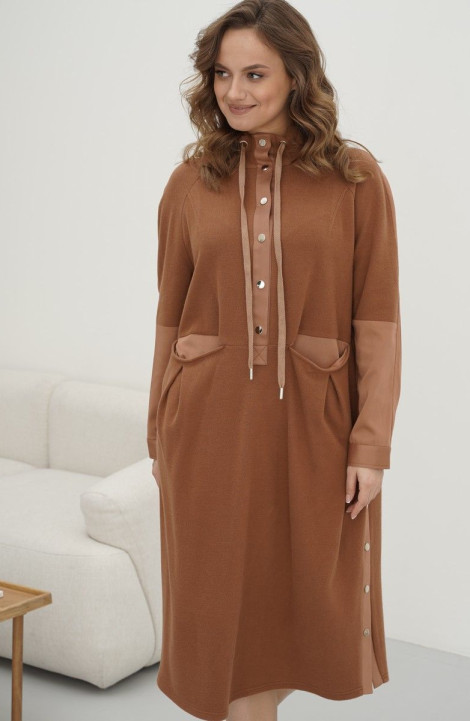 Платье Fantazia Mod 4617 коричневый
