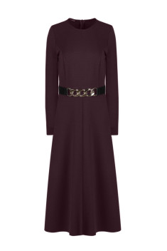 Трикотажное платье Elema 5К-118-164 вишня