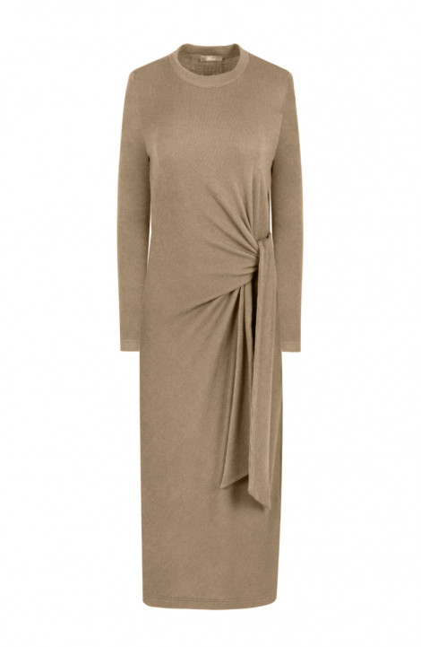 Трикотажное платье Elema 5К-12258-1-164 светло-бежевый