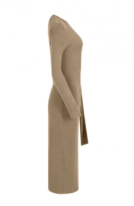Трикотажное платье Elema 5К-12258-1-164 светло-бежевый