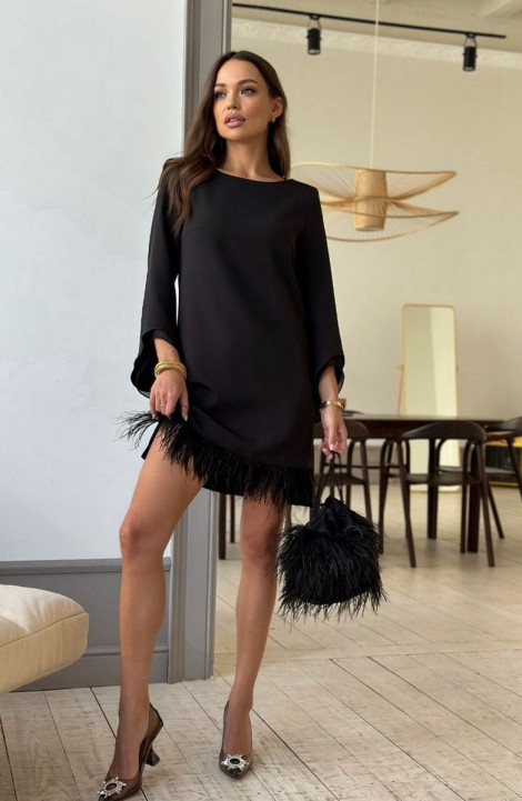 Платье Dilana VIP 2014 черный