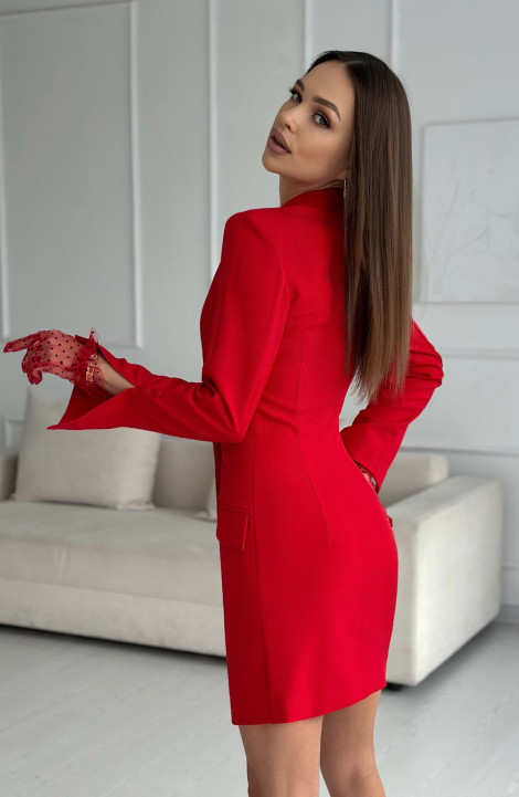 Платье Dilana VIP 2018 красный