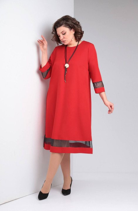 Платье LadisLine 1483 красный
