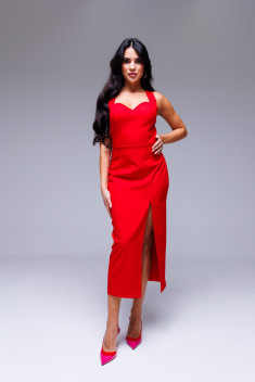 Платье COCKTAIL M111-2 красный