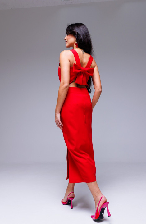 Платье COCKTAIL M111-2 красный