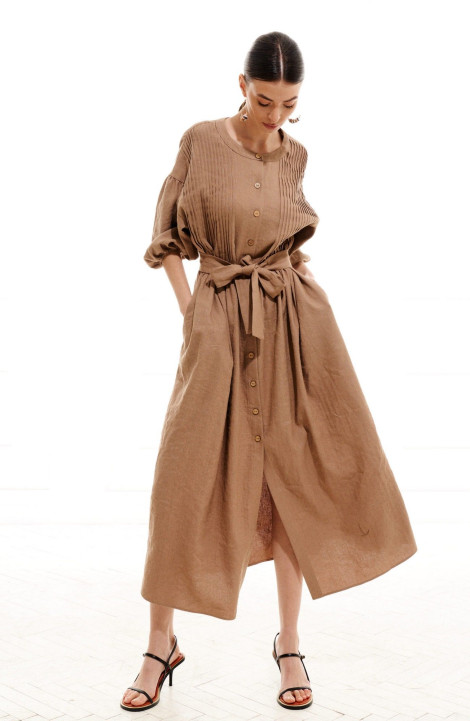 Платье ELLETTO LIFE 1993 коричневый