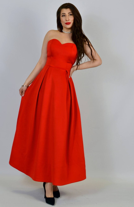 Платье Patriciа 01-5706 красный
