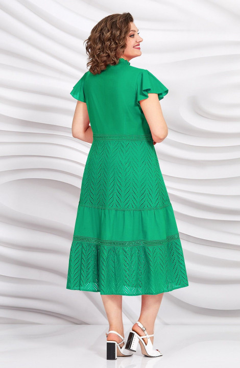 Платье Mira Fashion 5420-2 зеленый