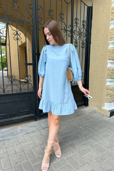 Платье ERTANNO 2102-г голубой