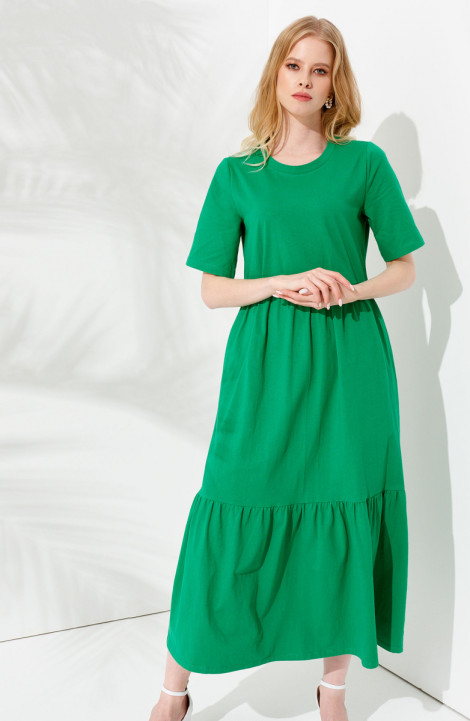 женские платья Панда 77183w зеленый