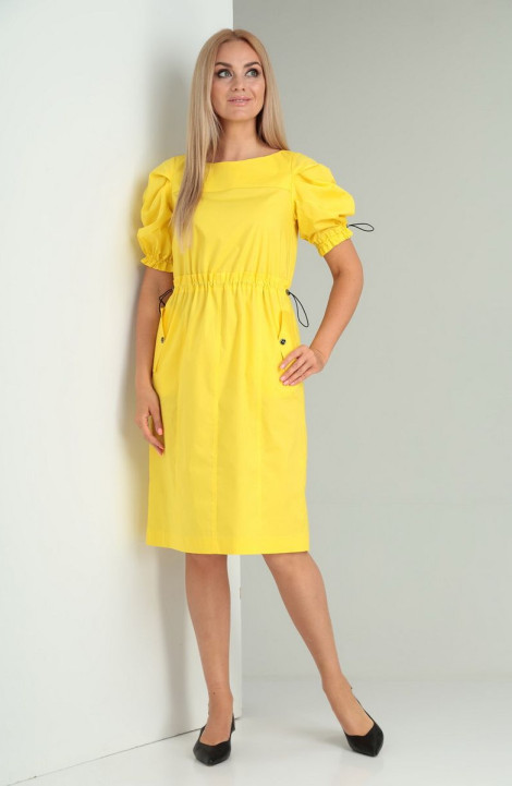 женские платья Gamma Gracia 564 желтый