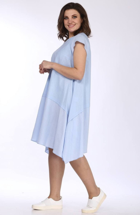 женские платья Lady Style Classic 2574 голубые_тона