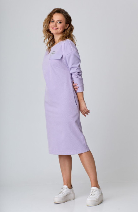 Платье Мишель стиль 1088 нежно-лиловый