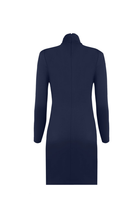 Трикотажное платье Elema 5К-122771-1-170 тёмно-синий