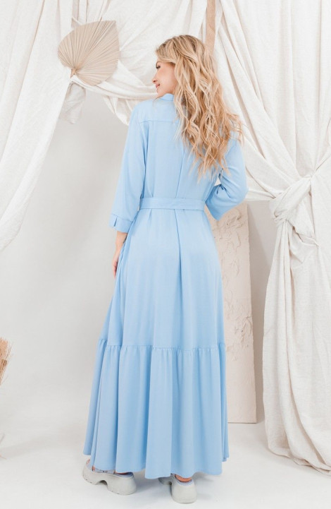 Платье AMORI 9655 голубой