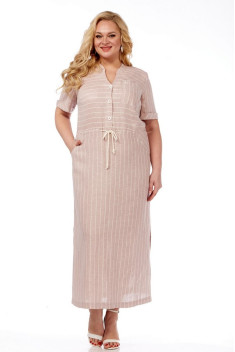 Льняное платье Jurimex 2907 розовый