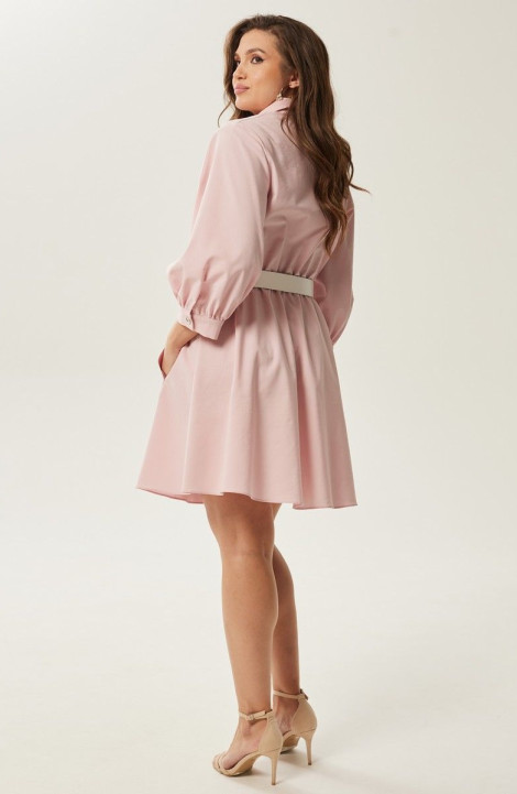 Хлопковое платье Condra 4385 розовый