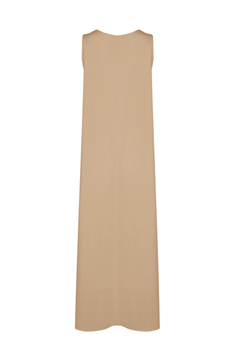 Льняное платье Elema 5К-12520-1-170 бежевый