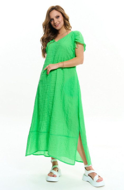 Хлопковое платье AVE RARA 5031/1 малахитовый зеленый
