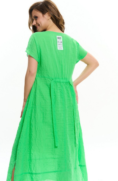 Хлопковое платье AVE RARA 5031/1 малахитовый зеленый