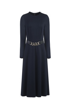 Трикотажное платье Elema 5К-12263-1-170 синий
