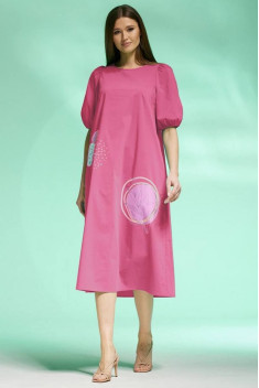 Платье Faufilure С1432 розовый
