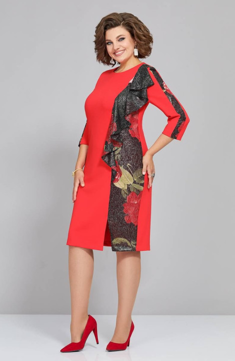 Шифоновое платье Mira Fashion 5304