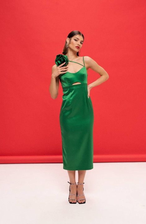 Платье VIZANTI 9392 зеленый