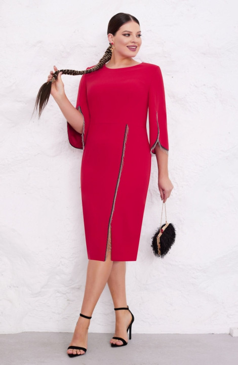 Платье Lissana 4847 красный