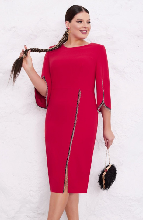 Платье Lissana 4847 красный