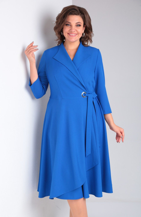 Платье Pocherk 1-015 светло-синий