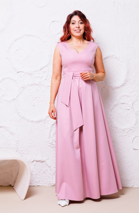 Платье Mubliz 140 розовый