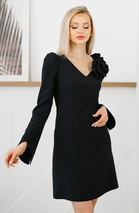 Платье MONA STYLE FASHION&DESIGN 23033 черный