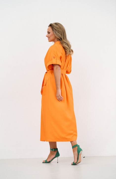 Платье Avord V3688 оранжевый