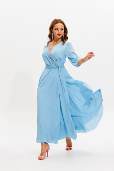 Платье Anastasia 1113 небесно-голубой