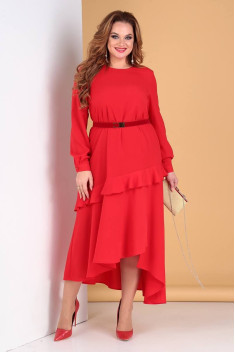 женские платья Liona Style 722 красный