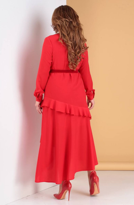 женские платья Liona Style 722 красный