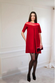 Платье Talia fashion Пл-080 красный