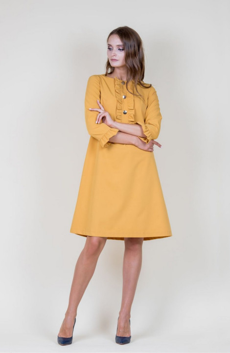 Платье S. Veles 3-156 желтый