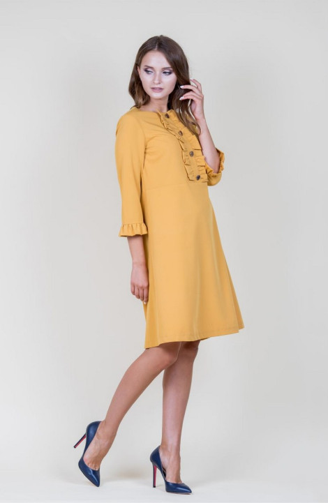 Платье S. Veles 3-156 желтый