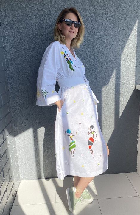 Льняное платье Pavlova 116