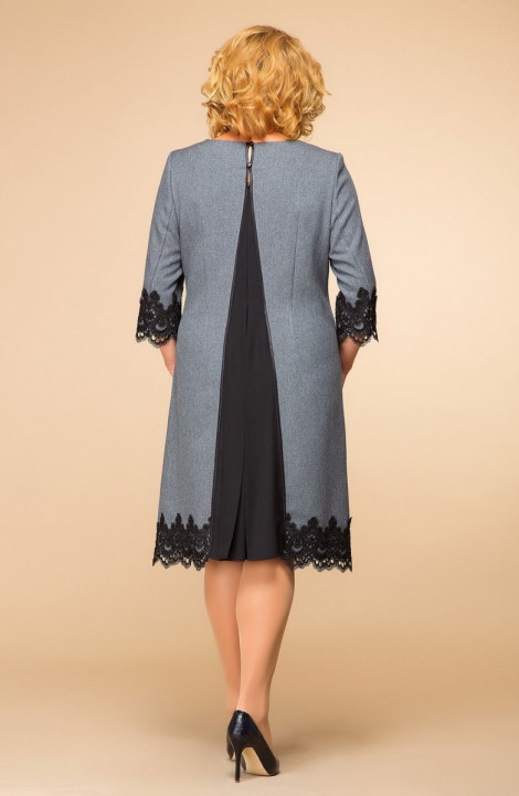 Платье Romanovich Style 1-1284 серыйчерный