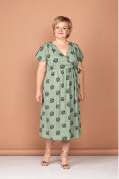 женские платья Соджи 497 зеленый