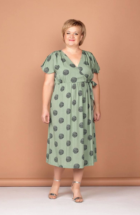 женские платья Соджи 497 зеленый