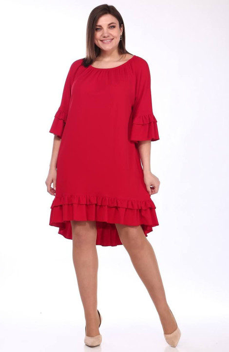женские платья Lady Style Classic 1294/2 красные_тона