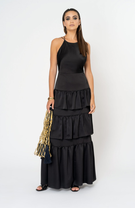 женские платья Elema 5К-10950-1-164 чёрный