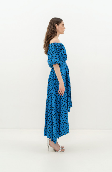 женские платья Elema 5К-109661-1-164 голубой