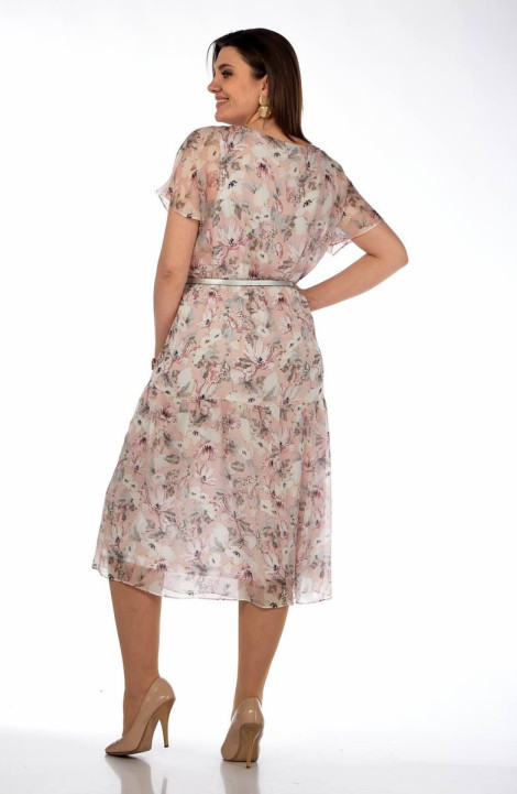 Платье Karina deLux B-284.6 розовый_принт