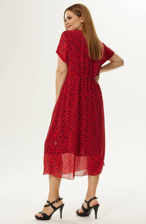 Шифоновое платье Ma Сherie 4016 красный